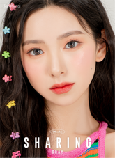 Lensrang Sharing Gray 灰色月拋彩色隱形眼鏡(2片)