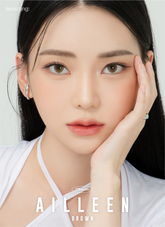 Lensrang Ailleen Brown 月拋彩色隱形眼鏡(2片)