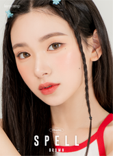 Lensrang Spell Brown 棕色月拋彩色隱形眼鏡(2片)