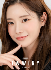 Lensrang Iwwiny Choco 巧克力色月拋彩色隱形眼鏡(2片)