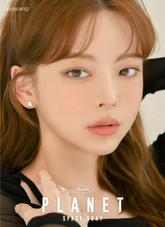 Lensrang Planet Space Gray 月拋彩色隱形眼鏡(2片)