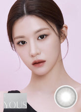 Lensme Yous Black 月拋美瞳彩色隱形眼鏡(2片)