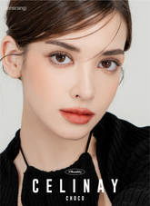 Lensrang Celinay Choco 巧克力色月拋彩色隱形眼鏡(2片)
