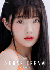 Lensrang Suger Cream Ash Gray 灰霧色月拋美瞳(2片)