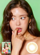 Lensme Make Look Lightly Brown 月拋美瞳隱形眼鏡(2片)