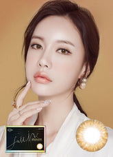Lensme Magelook Fallin Brown 月拋美瞳隱形眼鏡(2片)