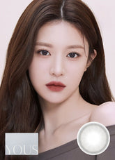 Lensme Yous Gray 月拋美瞳彩色隱形眼鏡(2片)