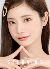 Lensrang Stunning Gray 灰色月拋彩色隱形眼鏡(2片)