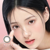 LACELLE ICONIC Aurora Black 明亮銅日拋隱形眼鏡(30片)