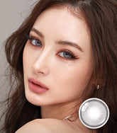 Olens Nella Ash Gray 月拋美瞳隱形眼鏡(2片)