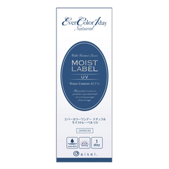EverColor 1 Day Natural Moist Label Sheer Lueur 日拋彩色美瞳隱眼(20片)