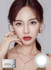 Lensme Louis Shine Cocktail Lagoon Gray 月拋美瞳隱形眼鏡(2片)