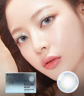 Olens Russian Velvet Blue 月拋美瞳(2片)