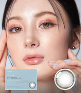 OLENS ViVi Ring Gray 灰色月拋美瞳隱眼(2片)