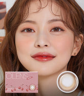 Olens Cherry Moon Brown 月拋美瞳隱眼(2片)