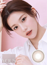 Lensme Yous Choco 月拋美瞳彩色隱形眼鏡(2片)