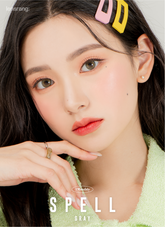 Lensrang Spell Gray 灰色月拋彩色隱形眼鏡(2片)