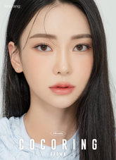 Lensrang Cocoring Brown 月拋彩色隱形眼鏡(2片)