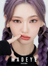 Lensrang Madeye Brown 棕色月拋彩色隱形眼鏡(2片)