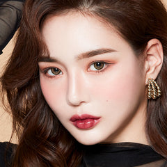 Lenstown 梨芝瞳 Cosmetic Romantea Tokyo Grande Khaki Brown 月拋(2片)