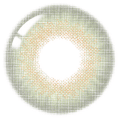 Lenstown 梨芝瞳 Romantea London Olive Green 隱形眼鏡日拋(10片)