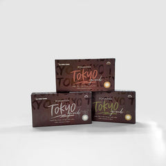 Lenstown 梨芝瞳 Cosmetic Romantea Tokyo Grande Warm Gray 月拋(2片)