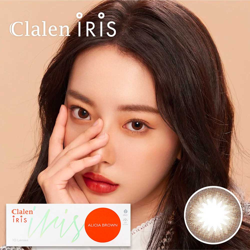 Clalen Iris 1 Day Alicia Brown Daily Colored Contact Lenses 30p clalen-iris-1-day-alicia-brown-daily-colored-contact-lenses-30p