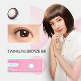 LACELLE Dazzle Ring Twinkling Bronze 彩銅日拋隱形眼鏡(30片)