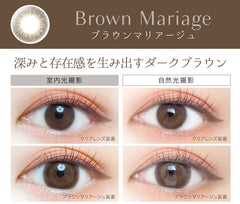 EverColor 1 Day Natural Moist Label Brown Mariage 日拋彩色美瞳隱眼(20片)