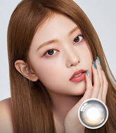 Olens Glowy Black 月拋美瞳隱形眼鏡(2片)