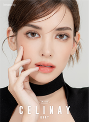 Lensrang Celinay Gray 灰色月拋彩色隱形眼鏡（2片）