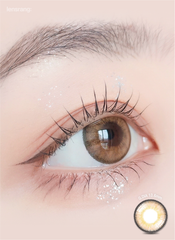 Lensrang Iwwitch Up Brown 暖棕月拋彩色隱形眼鏡（2片）