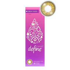 1-Day Acuvue Define Fresh Hazel 每日即棄彩色隱形眼鏡（30片裝）