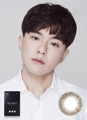 Lensme Secret Homme Choco 月拋美瞳隱形眼鏡（2片）