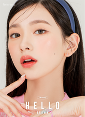 Lensrang Hello Brown 棕色月拋彩色隱形眼鏡（2片）