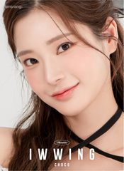 Lensrang Iwwing Choco 月拋彩色隱形眼鏡（2片）