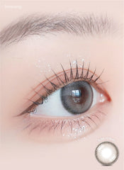 Lensrang Suger Cream Ash Gray 灰霧色月拋美瞳（2片）