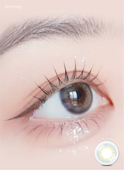 Lensrang Real Ocean Gray 藍灰色月拋隱形眼鏡（2片）