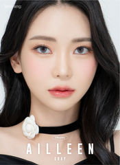 Lensrang Ailleen Gray 月拋彩色隱形眼鏡（2片）