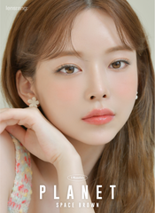 Lensrang Planet Space Brown 棕色月拋美瞳（2片）