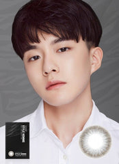 Lensme Style Homme Gray 月拋美瞳隱形眼鏡（2片）