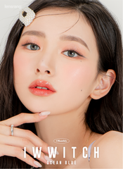 Lensrang Iwwitch Ocen Blue 海洋藍月拋隱形眼鏡（2片）