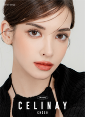 Lensrang Celinay Choco 巧克力色月拋彩色隱形眼鏡（2片）