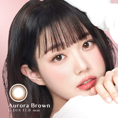 LACELLE ICONIC Aurora Brown 透亮啡日拋隱形眼鏡（30片）