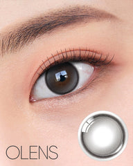 OLENS 1-Day Glowy Tear Gray 日拋隱形眼鏡