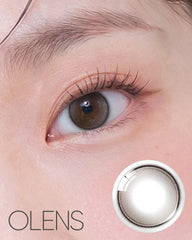 OLENS Glowy Tear Mini 1-Day Gray（日拋/10片）