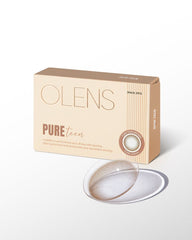 OLENS 1-Month Pure Teen Brown（月拋/2片）