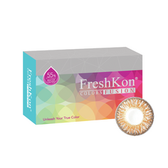 FreshKon Colors Fusion Warm Hazel 月拋彩色隱形眼鏡（2片）