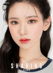 Lensrang Sharing Brown 棕色月拋彩色隱形眼鏡（2片）