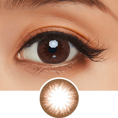 Clalen Iris 1 Day Alicia Brown 日拋棕色美瞳隱形眼鏡（30片）